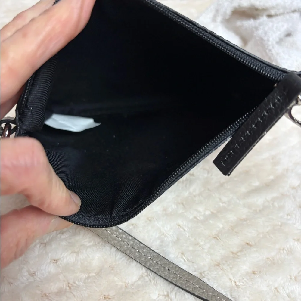 Lodis Floral Leather Wristlet